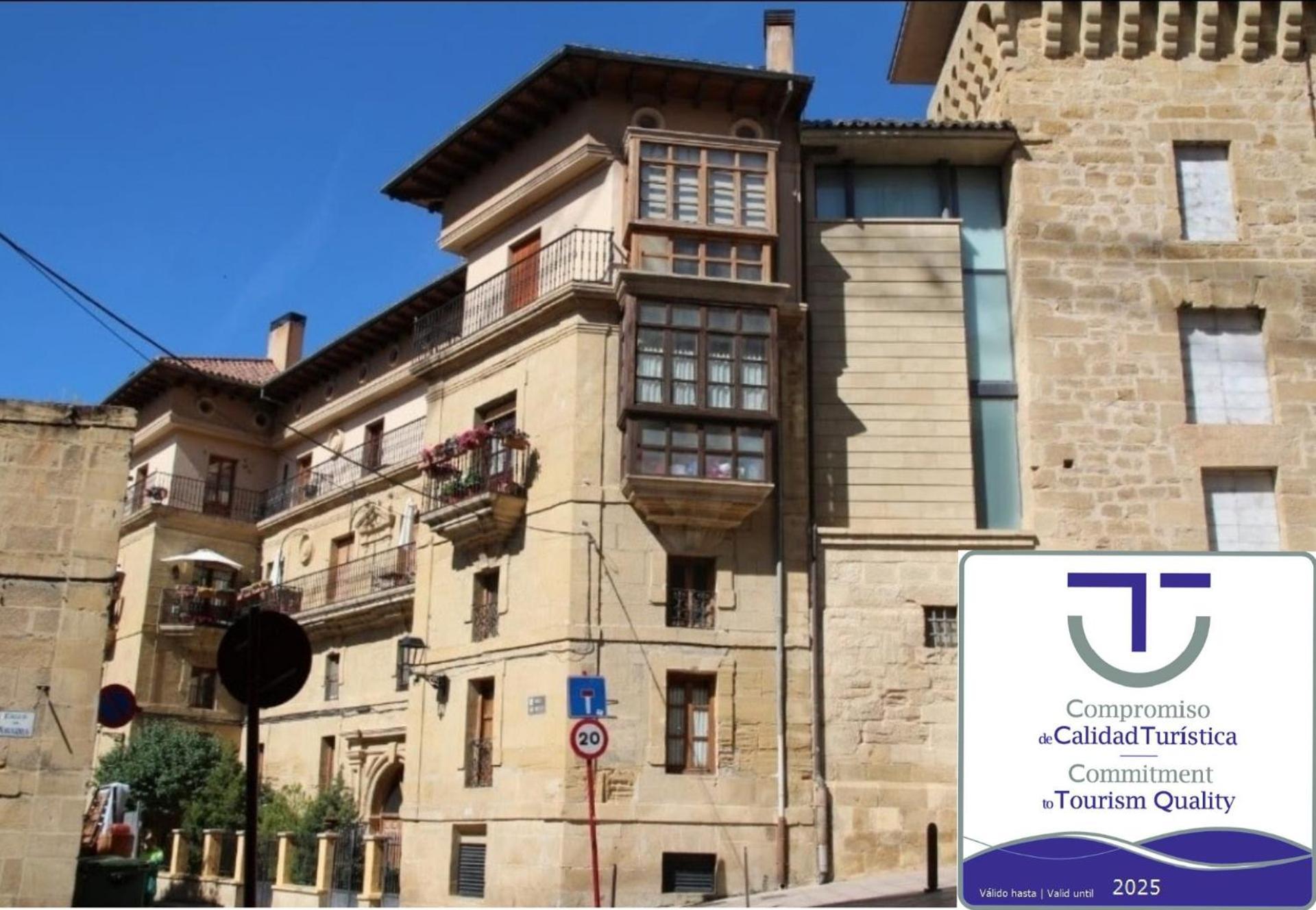 Apartamento Palacio De Las Sevillanas Haro Eksteriør bilde